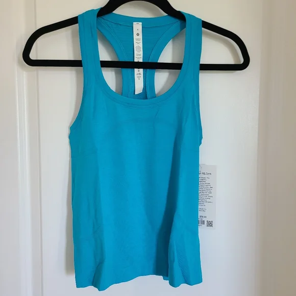 NWT Lululemon Swiftly Tech Racerback Tank Top 2.0 *Race Length, Turquoise Tide - Picture 3 of 10
